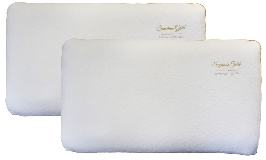 Image 5: Suprême Gold Memory-Schaum-Kissen, Sampur
