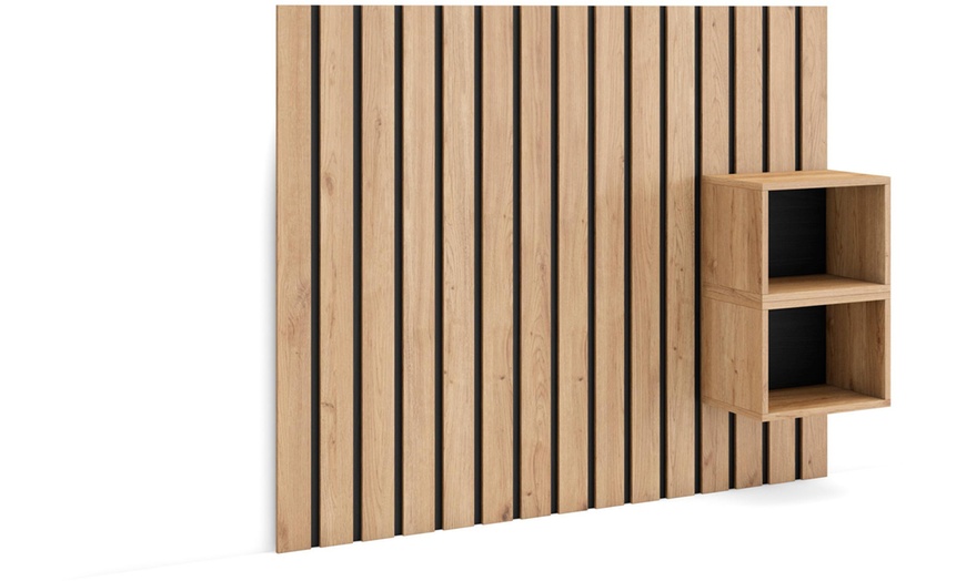 Image 6: Tête de lit en bois