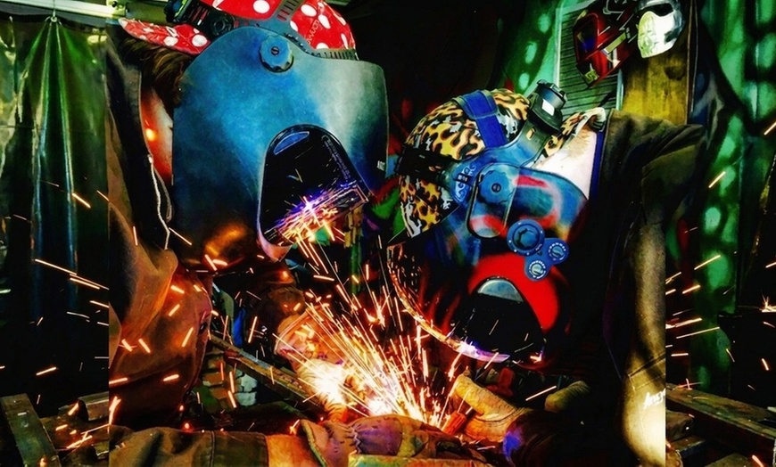 Image 7: 90-Min Hands-On Welding or Plasma Cutting Metalworking Class