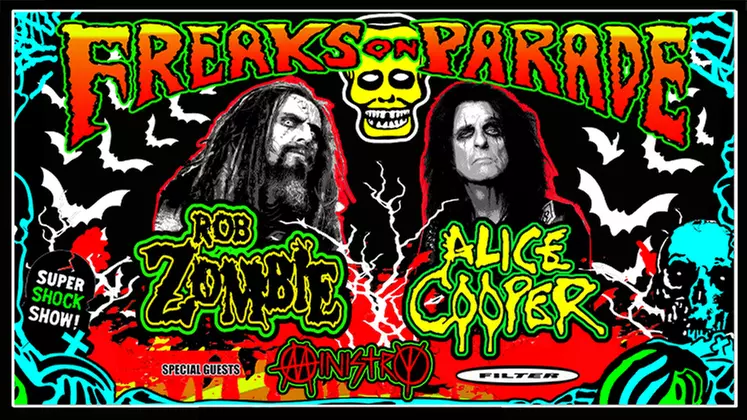 Rob Zombie and Alice Cooper: Freaks on Parade 2023 Tour on September 20 at 6 p.m.
 - Primary Image