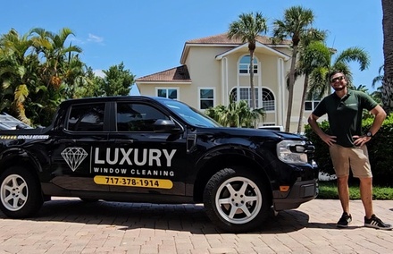 Exterior Window Cleaning for up to 10 Windows - Luxury Window Cleaning
