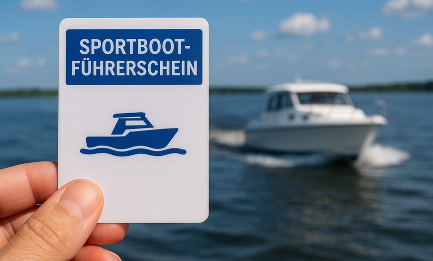 Image 1: Sportbootführerschein - für 1 oder 2 Personen inkl. Kursmaterial