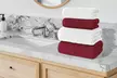 Set de 4 serviettes de bain (2 grandes et 2 moyennes) avec 2 coloris au choix - Image 3