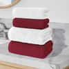 Image 3: Set de 4 serviettes de bain