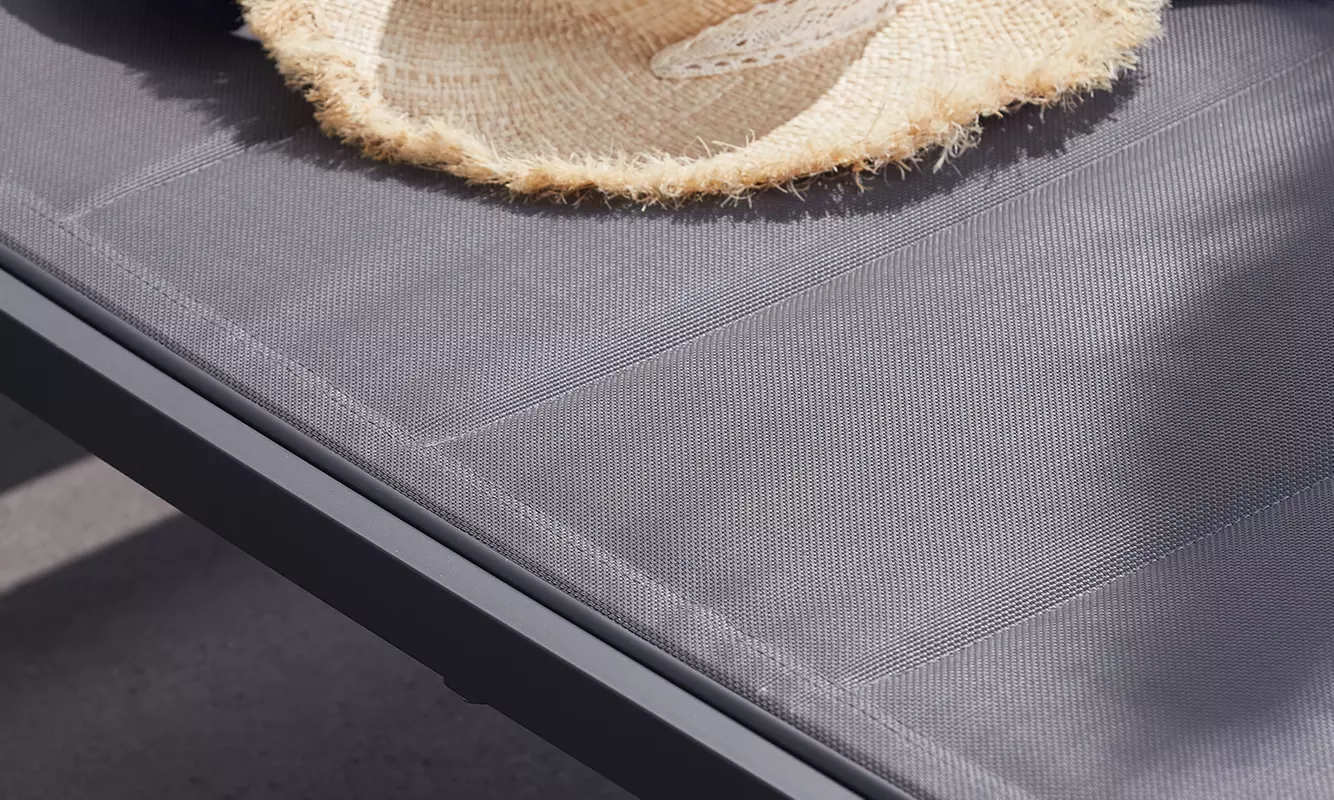 Lot de 2 transats en aluminium AUCKLAND, Kokoon