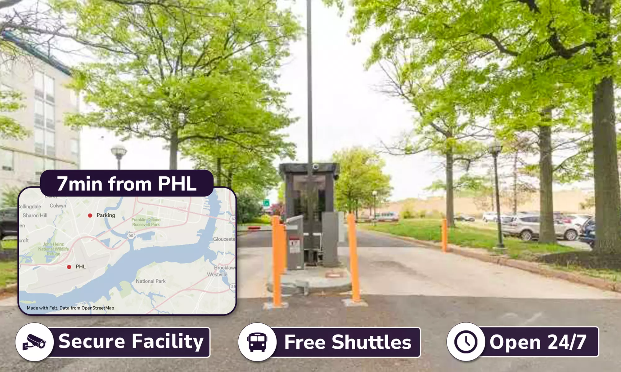 Up to 36% Off on Airport Parking at Regal Philly Parking