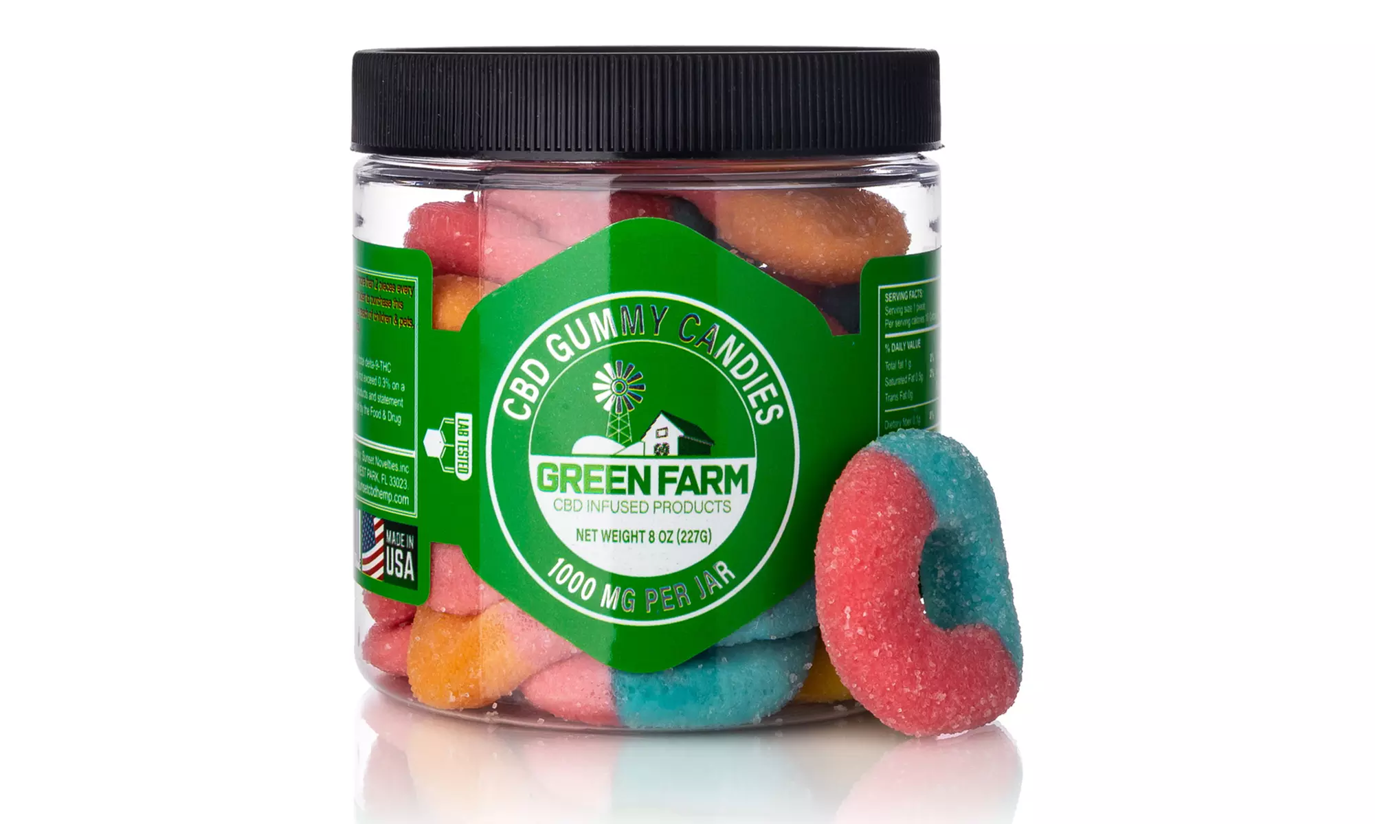 Green Farm Tasty Gummies for Sleep and Anxiety from Green Farm (500MG-5000MG)