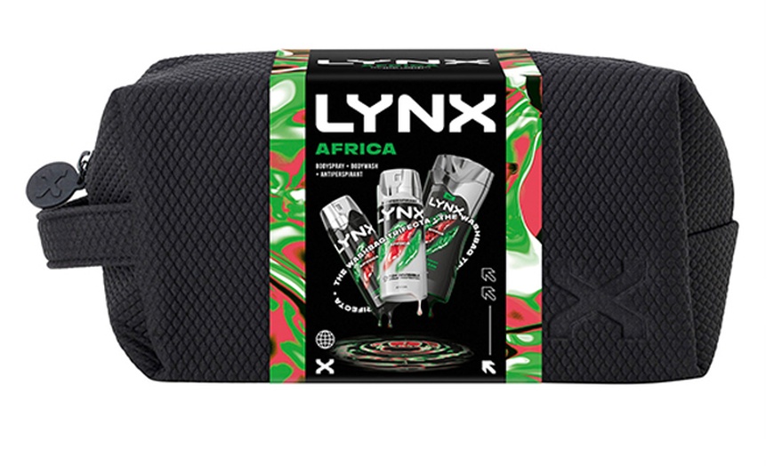 Image 3: Lynx Africa Washbag Gift Set 