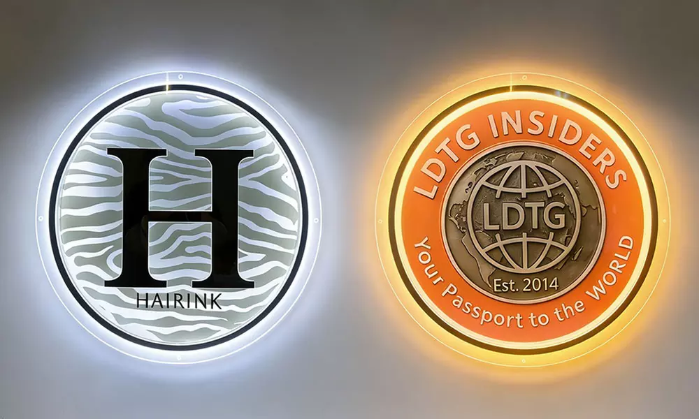 Personalized Light-Up Signs for Your Brand (Up to 62% Off)