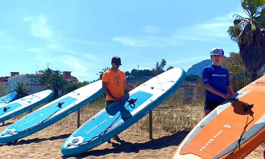 Image 5: 1 o 3 clases de 1 hora de sup yoga para 1 persona 