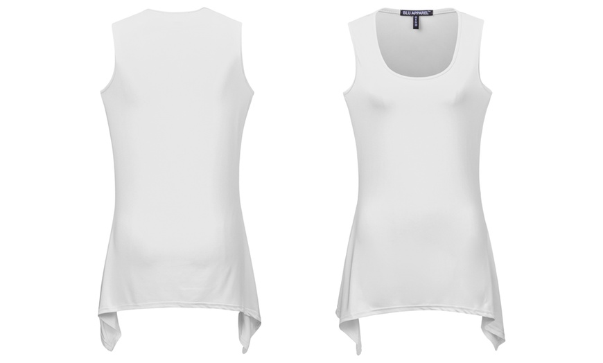 Image 6: Women's Dip Hem Vest Top