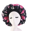 Image 20: Extra Large Long Hair Care Satin Bonnet Cap Night Sleep Hat Head Wrap Cover