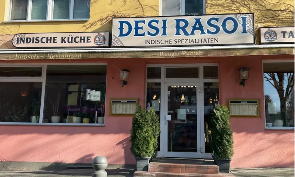 Indisches 3-Gänge-Mittagsmenü für 1, 2 oder 4 Personen