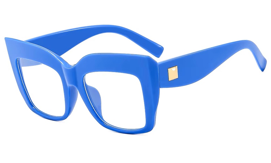 Image 5: Plastic Eye Glasses Frames Spectacles