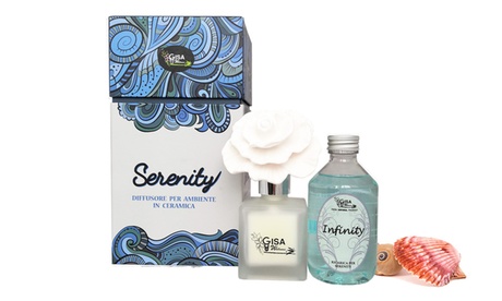 Diffusore per ambienti Gisa Wellness, disponibile in 4 fragranze differenti