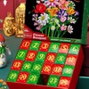 Image 2: Flower Bouquet Building Blocks Advent Calendar