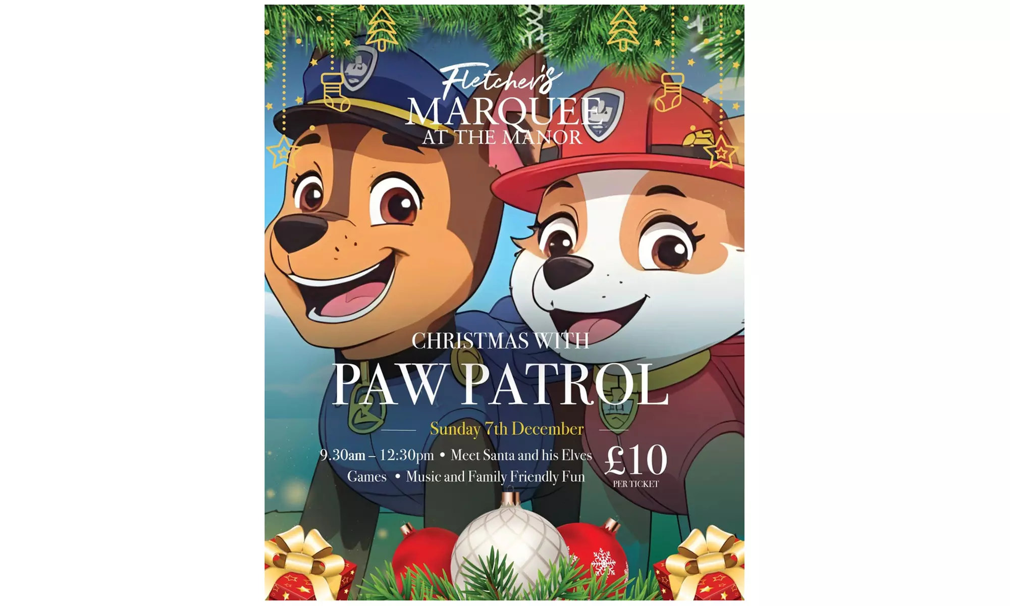 Kids Christmas Disco/Party: Paw Patrol (Optional Santa), Sonic & Shadow or Frozen for 1–4 People (Up to 38% Off) - Image 2