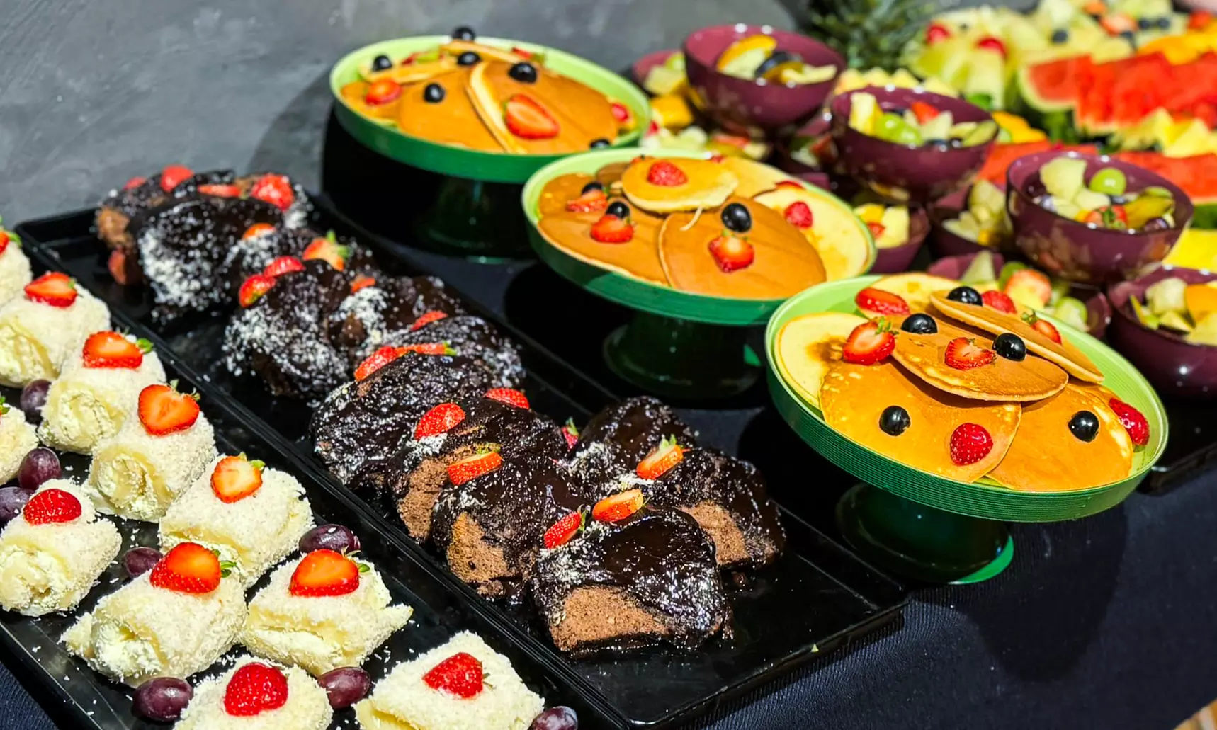 Sonntagsbrunch mit Buffet und Sektempfang für 2 oder 4 Personen