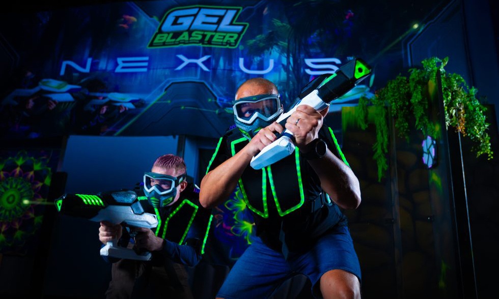 4 Rounds of Gel Blaster Nexus for 4, 6, 8, 10, or 12 Players