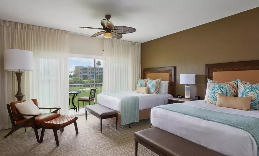 Lagoon View Double Queen Guestroom