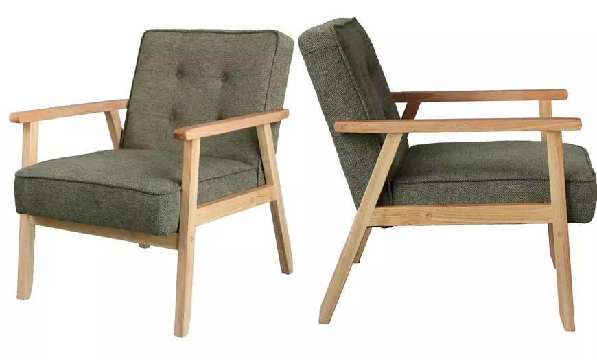 Image 22: Fauteuil "Doug" de Doosense, tissu et coloris au choix