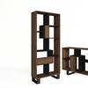 Image 25: Multi-Position Designer Bookcase