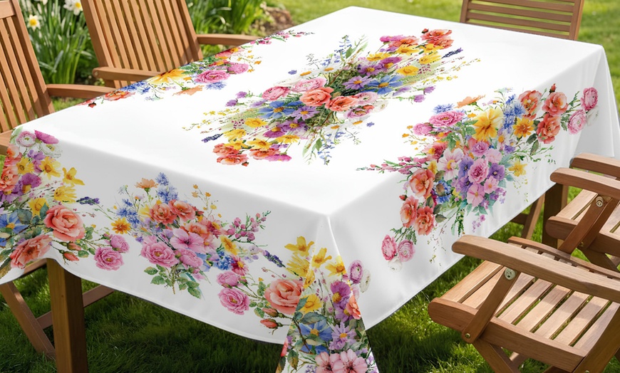 Image 6: Tovaglia digitale in tessuto Panama