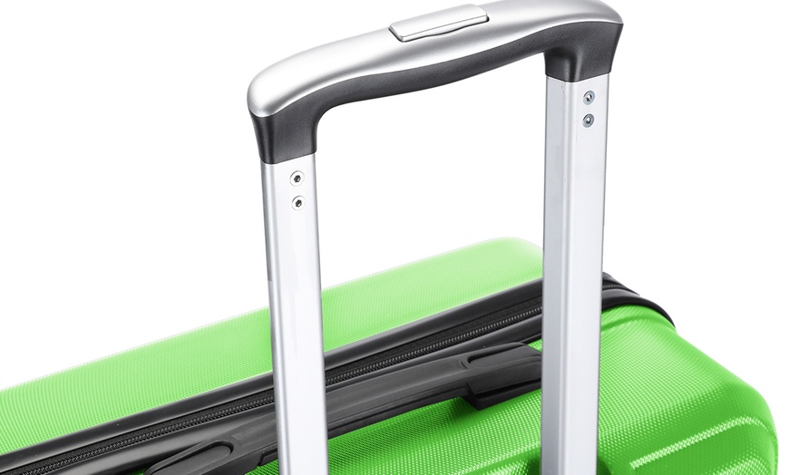 Image 12: Kono Six Piece Suitcase Set with TSA Lock and 360° Wheels