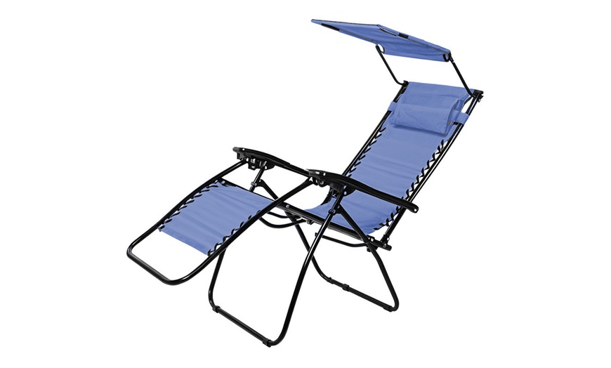 Image 2: Chaise longue réglable