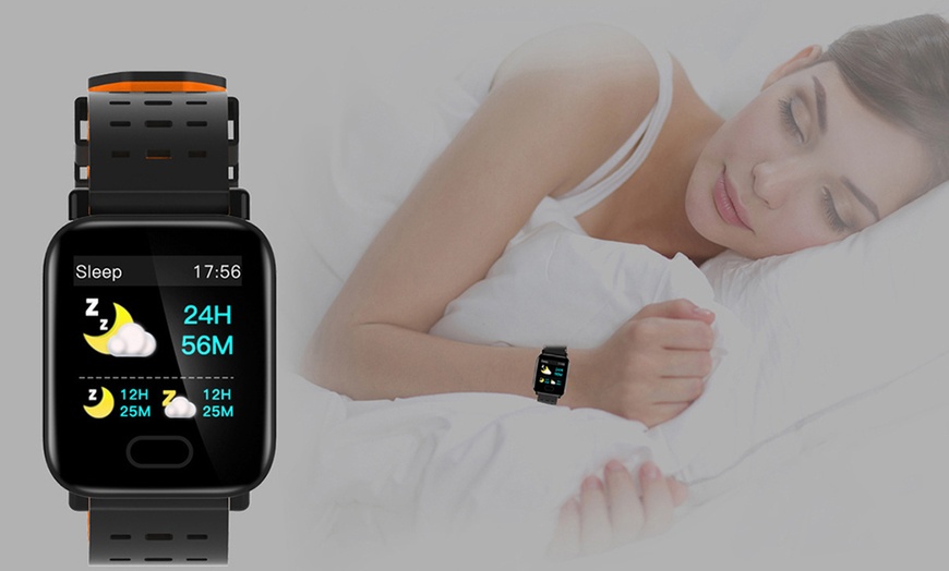 Image 2: Sport Smartwatch with Heart Rate