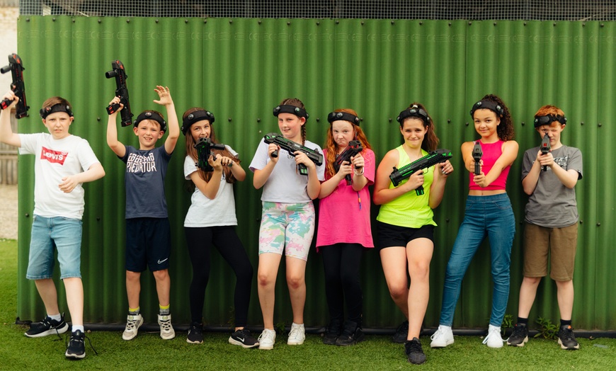 Image 13: Play Laser Tag in Groups: Three 15-Min Sessions Full of Fun