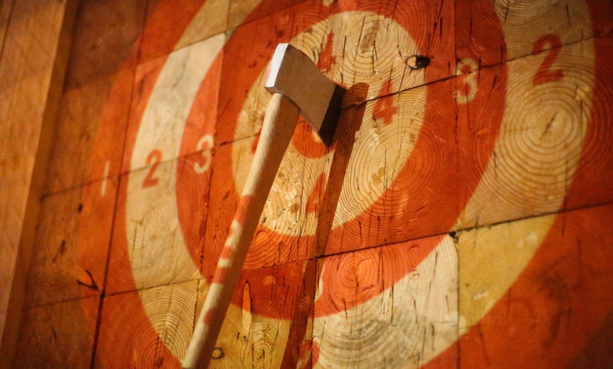 Image 4: Enjoy & Explore One-Hour Axe Throwing Experience for Up to Six People