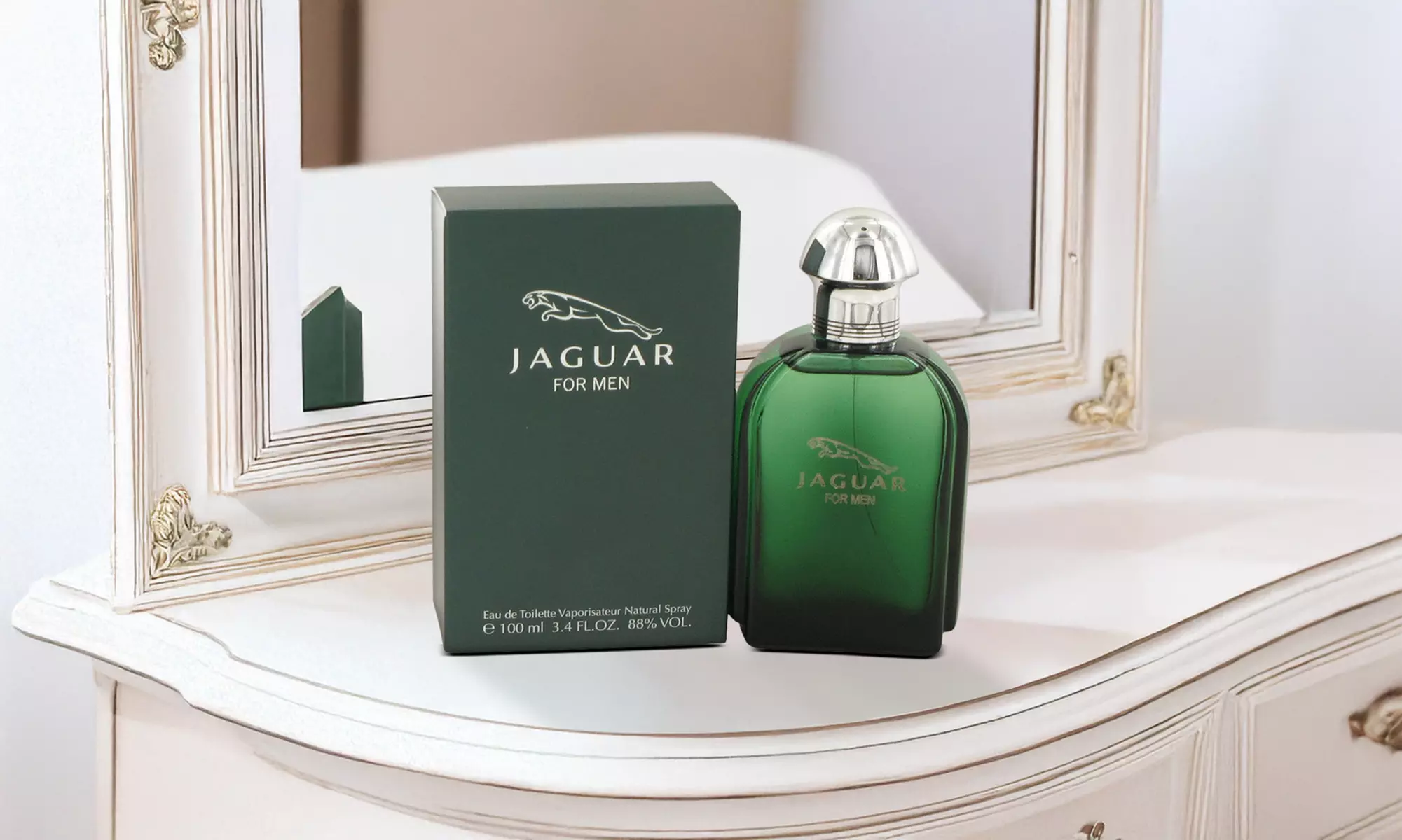 Jaguar Green By Jaguar 3.4oz./100ml EDT Spray For Men