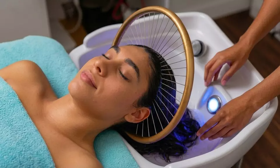 Deep Tissue Massage & Japanese Head Spa with Hot Stones