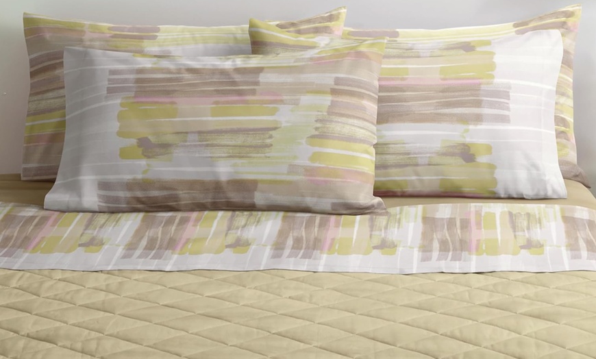 Image 14: Completo letto matrimoniale 100% cotone di Bassetti