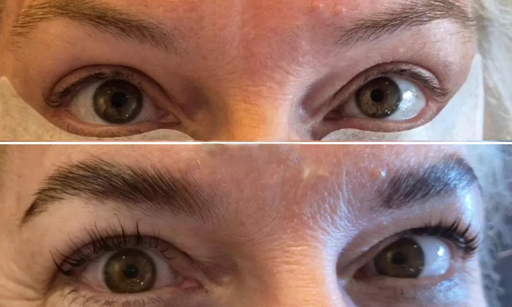 Lash- und / oder Brow-Lifting für 1 Person inkl. Färben