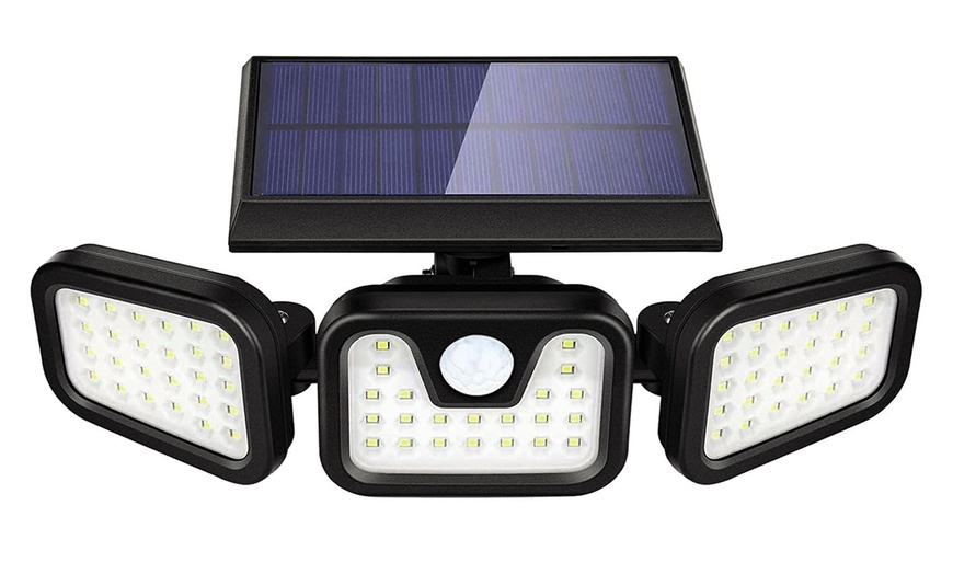 Image 3: One or Two Motion Sensor Super Bright Solar Security Light