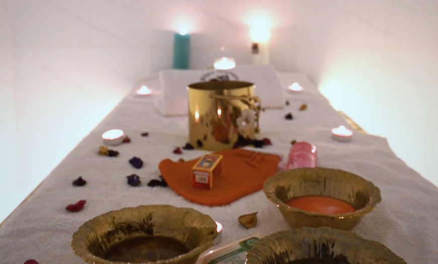 Image 3: Relax with a Basic or Deluxe Moroccan Bath Session