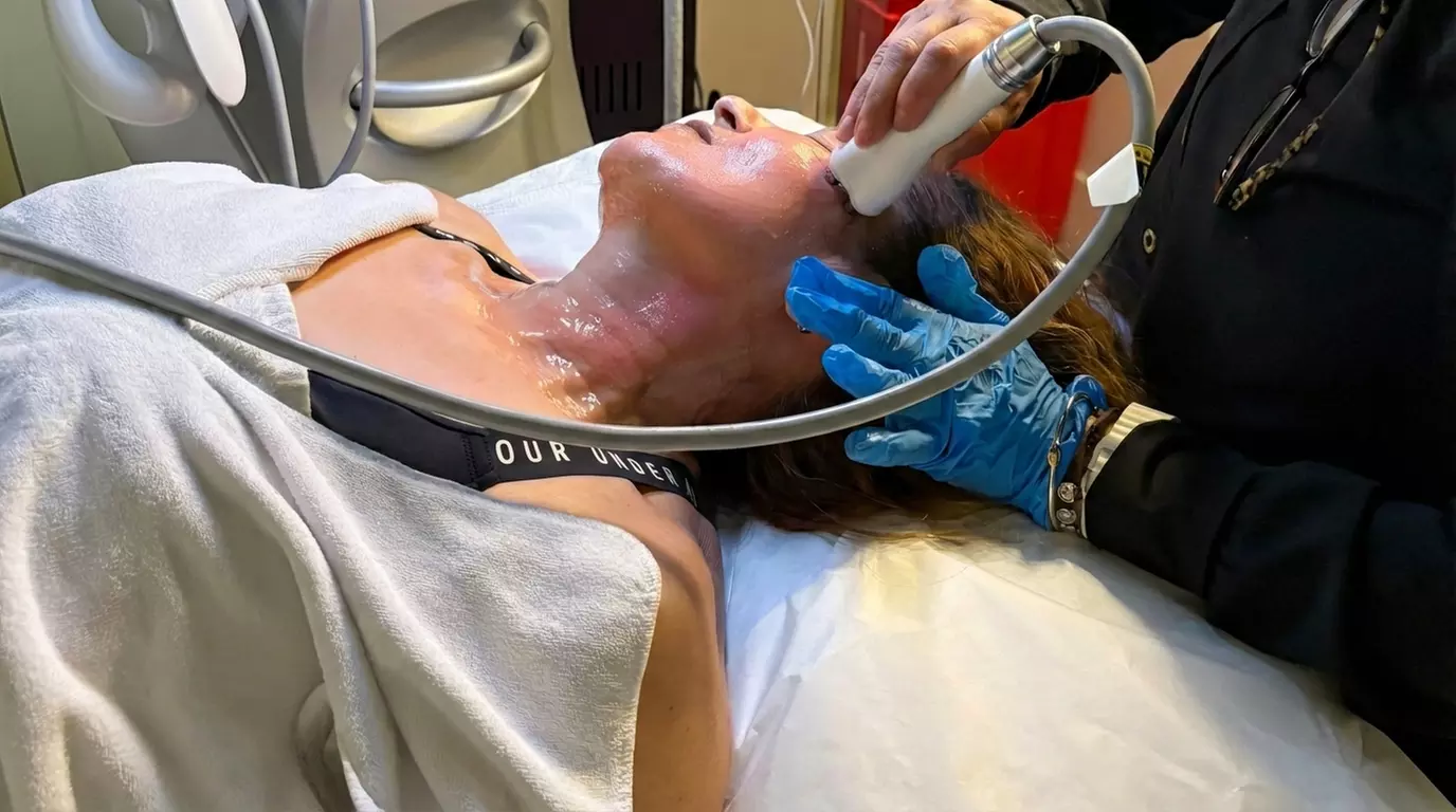 Lift Your Spirits and Your Skin: One or Three Venus Legacy RF Skin Tightening Treatments ( Up to 47% Off ) - Primary Image