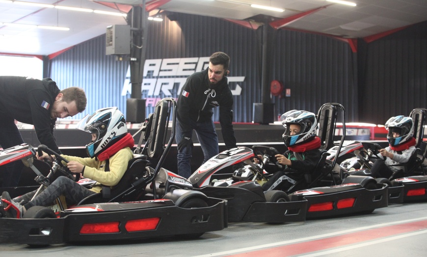 Image 2: Session de karting et laser game avec Laser Karting De Nantes