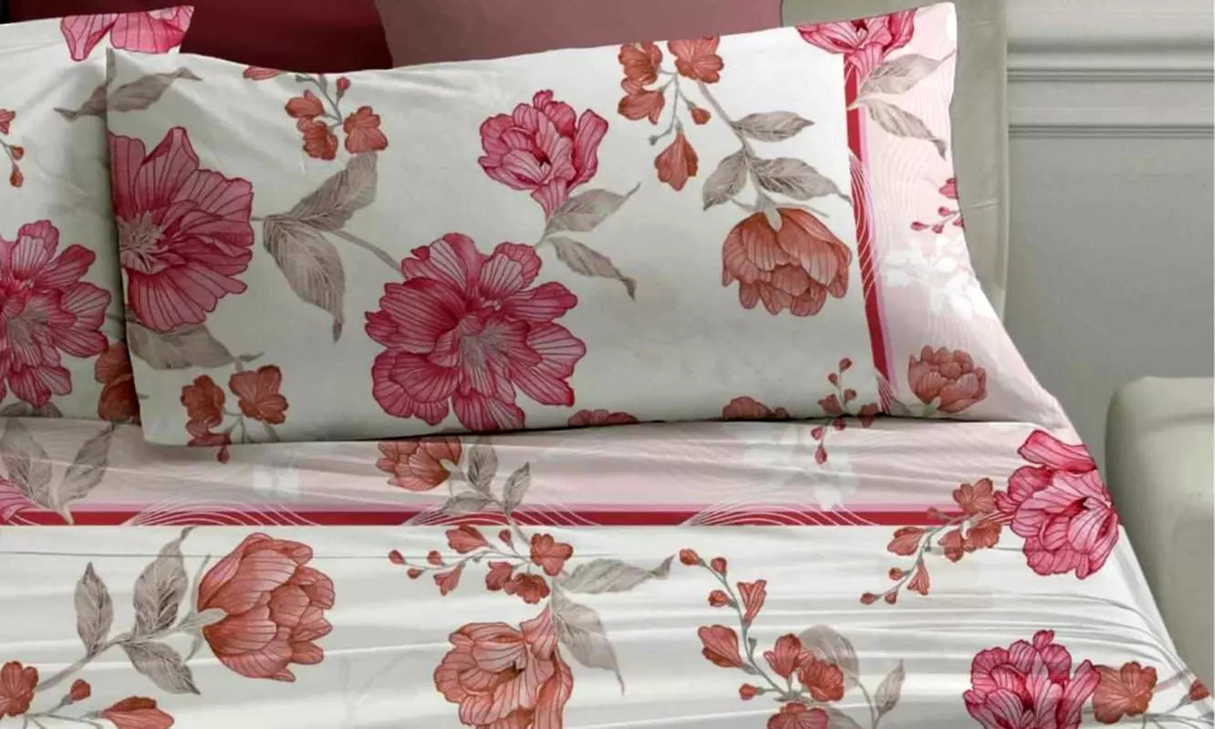 Laura Biagiotti Baumwoll-Bettwäsche-Set für Doppelbett