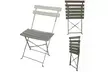 Folding Metal Bistro Garden Furniture Set - Image 7