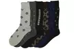 (6 & 12 Pair Pack) Men's Assorted Classic Cotton Blend Dress Socks - Second Medium