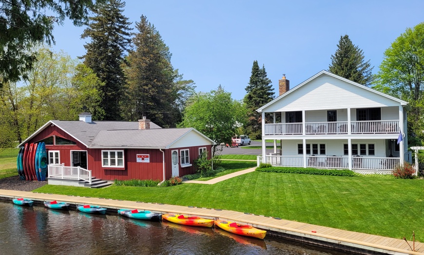 Image 2: Enjoy Single or Tandem Kayak Rental outside of Traverse City