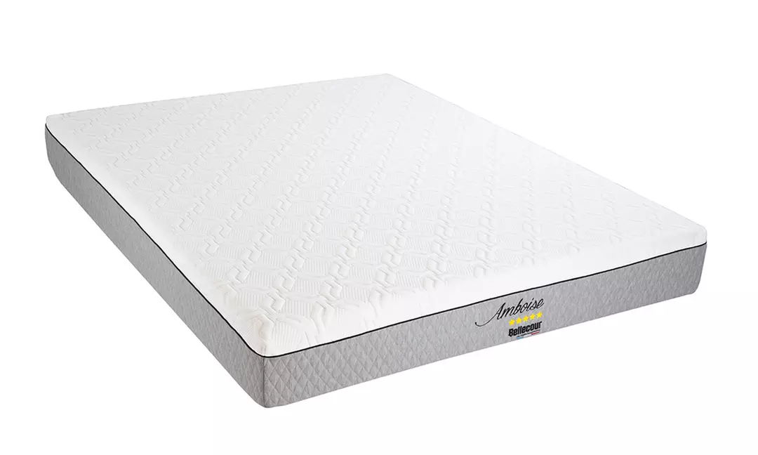 Matelas "Amboise", fabrication française, mousse mémoire de forme