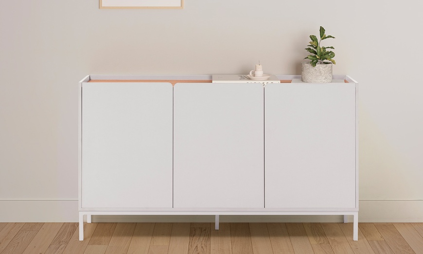 Image 2: Credenza "Curva" a 3 ante