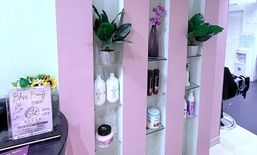 Image 6: Classic & Gelish Manicure-Pedicure w/ Hair Wash, Blowdry & Spa Add-Ons