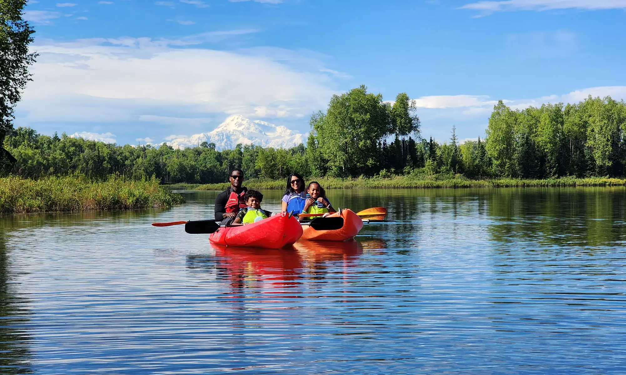 Kayak Adventure: Guided Talkeetna Kayak Tour for 2, 3, or 4 