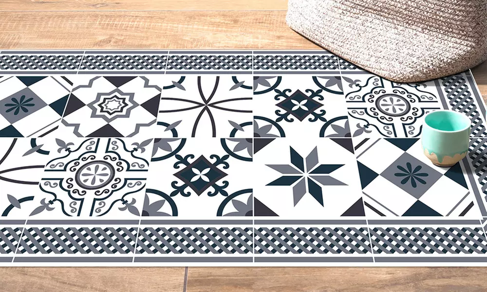 Tapis Vinyles carreau de ciment fabriqués en France - Primary Image