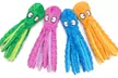 Dog Squeaky Toys Octopus No Stuffing Crinkle Plush Interactive Dog Toys - Second Medium
